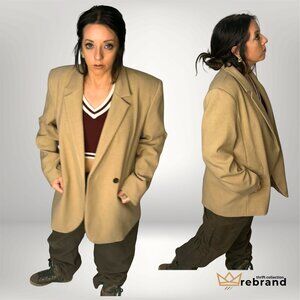 30% OFF - Tailored Neutral Blazer - Banana Republic - Size 14 L/XL (2010s)